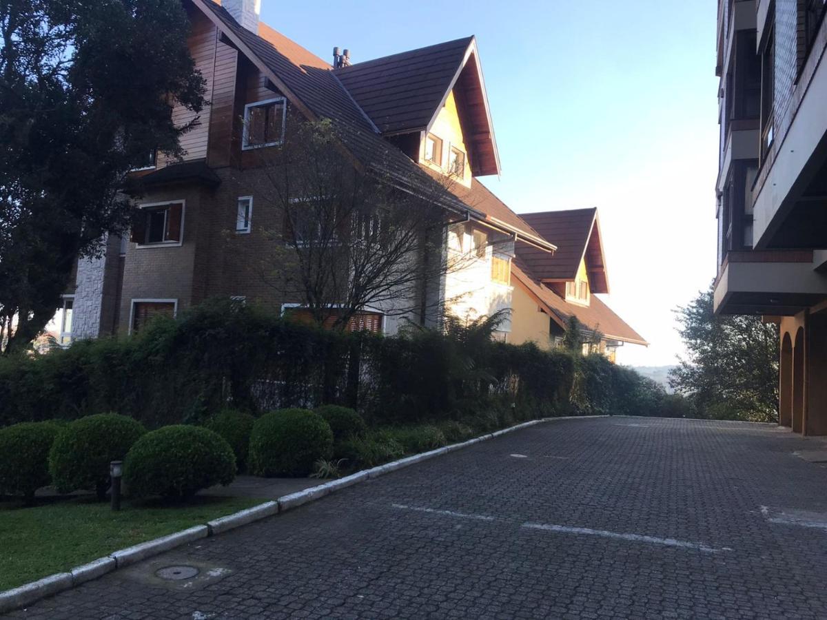 Ferienwohnung Flat Gramado Centro - Proximo Da Rua Coberta Exterior foto